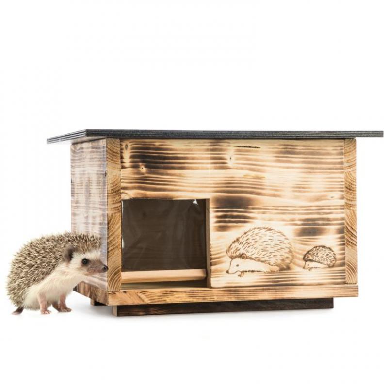 Woid Herz Igelhaus (IG3) gebrannt